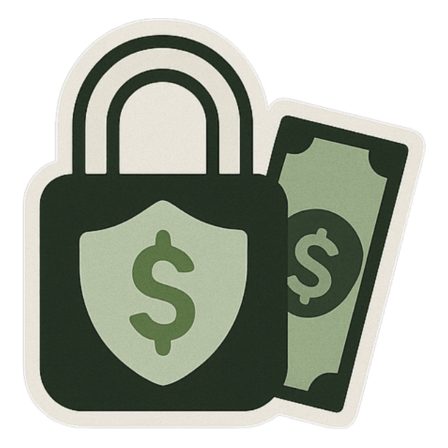 Lock sticker